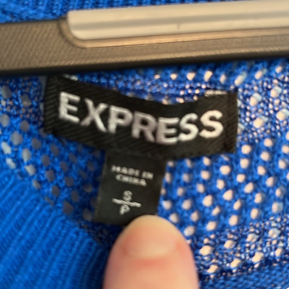 Royal Blue Dolman Sweater Excellent Condition - Picture 4 of 6